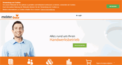 Desktop Screenshot of meister-boxx.de